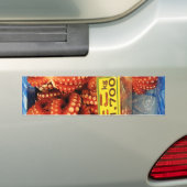 タコたこたこ築地魚市場 バンパーステッカー (車上)