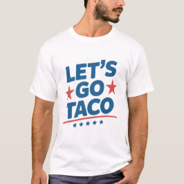 タコだLet's Go面白いミーム – 愛国的なトランプのパロディ Tシャツ