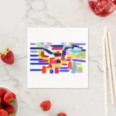 タコつる夏 スタンダードカクテルナプキン (インサイチュ)