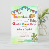 タコでベビーフィエスタテーマジェンダーの公開を見よう 招待状 (スタンド正面)