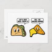 タコで取り組もう。いやナチョンの友達だ。 ポストカード (正面/裏面)