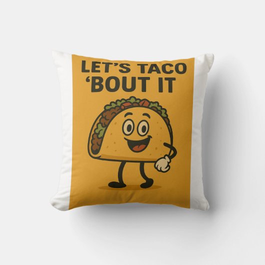 タコで取り組もう クッション (正面)