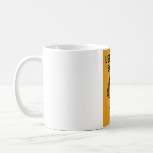 タコで取り組もう コーヒーマグカップ (左)
