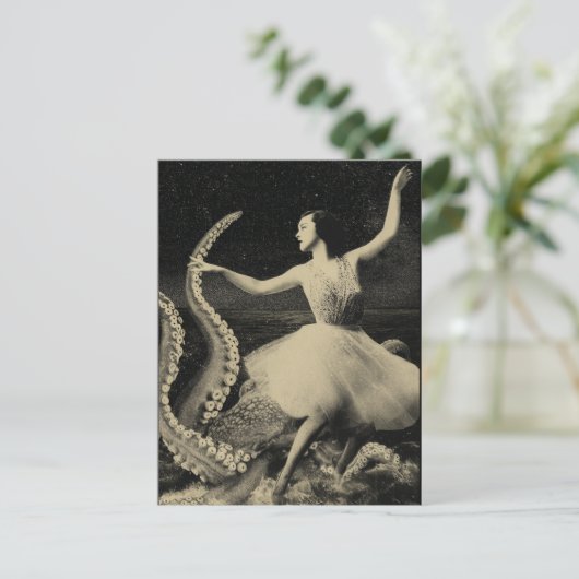 タコで踊る ポストカード (スタンド正面)