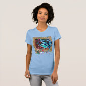 タコとカメラとダークマップ Tシャツ (正面フル)