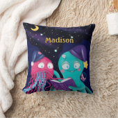 タコとクラゲの友情 クッション (ブランケット)