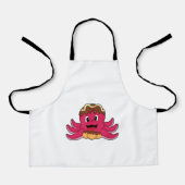タコとケーキ エプロン (正面)