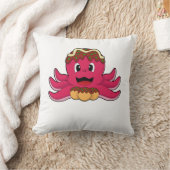 タコとケーキ クッション (ブランケット)