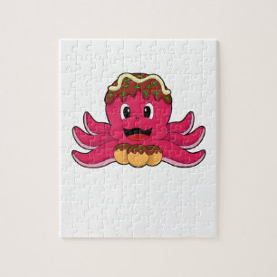 タコとケーキ ジグソーパズル