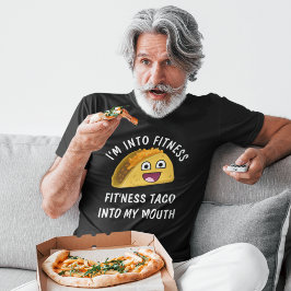 タコとフィットネスおもしろい引用文 Tシャツ