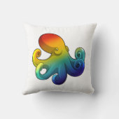 タコと虹 クッション (裏面)