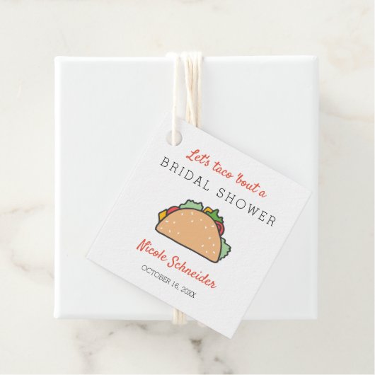 タコについて話そう! ブライズシャワーメキシカンフィエスタ フェイバータグ (インサイチュ)