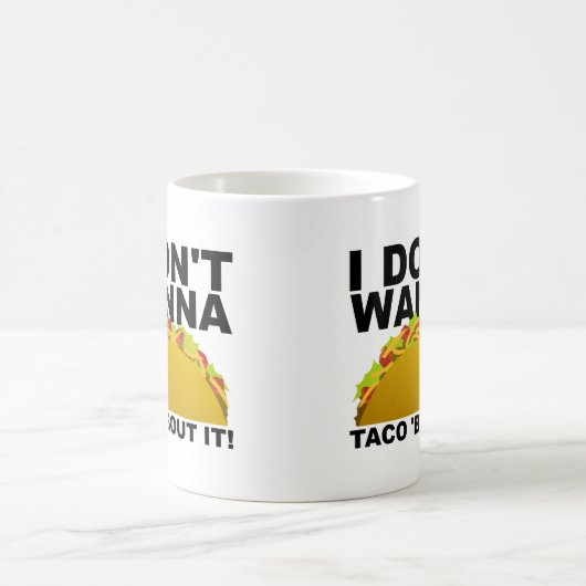 タコについて語れない面白いマグカップ コーヒーマグカップ (中央)