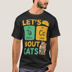 タコについて語ろうニャ タコ猫 Tシャツ