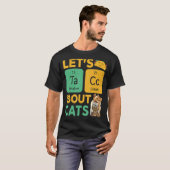 タコについて語ろうニャ タコ猫 Tシャツ (正面フル)