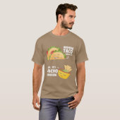 タコについて語ろう ナチョの問題 メイカン料理 フレンズ Tシャツ (正面フル)