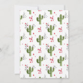 タコについて語ろう 愛のエンゲージメントパーティー 招待状 (裏面)