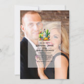 タコについて語ろう！楽しいフィエスタのリハーサルディナー 招待状 (正面)