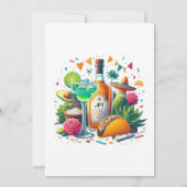 タコについて語ろう！楽しいフィエスタのリハーサルディナー 招待状 (裏面)