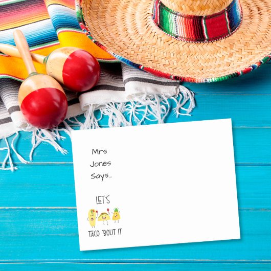 タコについて語ろう 面白いあなたへのカード ポストイット