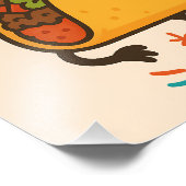 タコについて語ろう Funny Food Design フォトプリント (角)