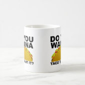 タコについて語ろう Funny Mug コーヒーマグカップ (中央)