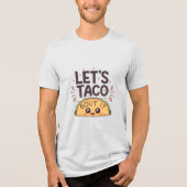 タコについて語ろう Funny Tee トライブレンドTシャツ (正面)