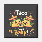 タコについて赤ちゃんを発表しよう マグネット (正面)