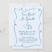 タコについて赤ちゃんシャワーの招待状 招待状 (正面)