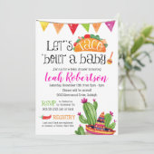 タコについて - ベビーシャワー 招待状 (スタンド正面)