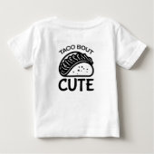 タコについて ベビーTシャツ (裏面)