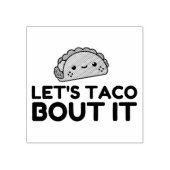 タコに取り掛かる ラバースタンプ (インプリント)