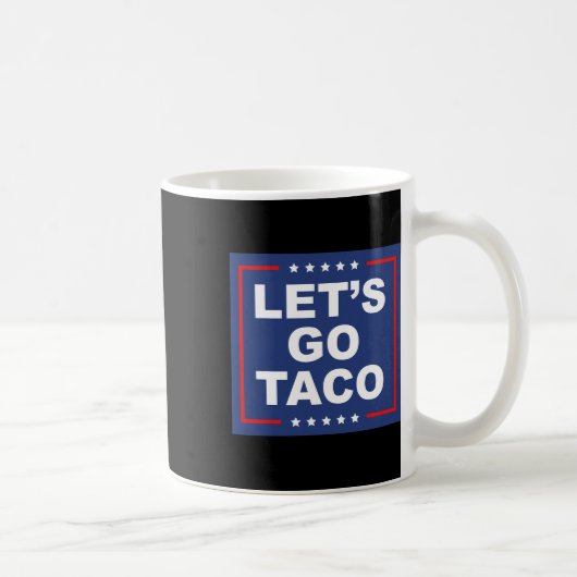 タコに行こう - 笑えるT.A.C.O.デザイン 皮肉なサ コーヒーマグカップ (右)