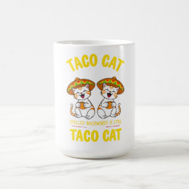 タコねこ逆から読んでもタコねこ シンゴ・デ・マヨを楽しもう コーヒーマグカップ
