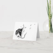 タコのお別れ カード (正面)