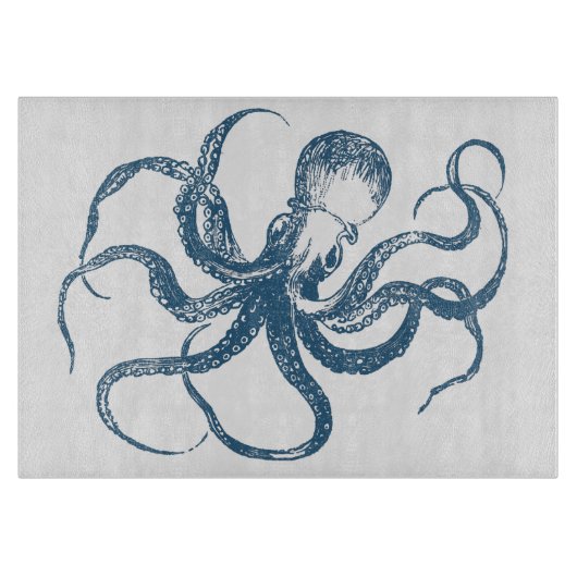 タコのまな板 カッティングボード (正面)