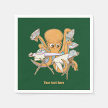 タコのアイロン掛け、雑用に圧倒される。