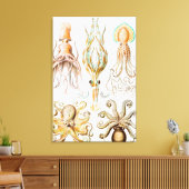 タコのイカ,ガモチョニアby Ernst Haeckel キャンバスプリント (インサイチュ (リビング))