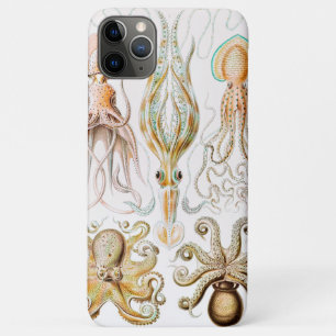 タコのイカ，ガモチョニアby Ernst Haeckel iPhone 11 Pro Maxケース