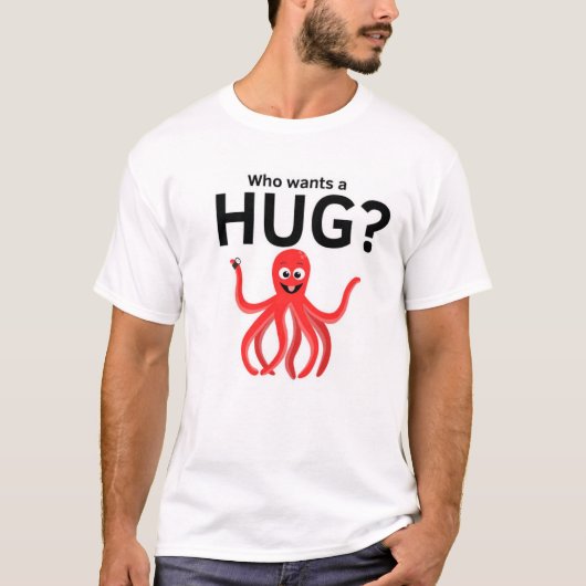 タコのオリー Tシャツ (正面)