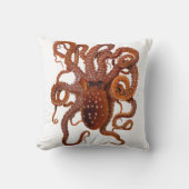 タコのカンガルー属の大西洋の白によって斑点を付けられるタコ クッション (正面)