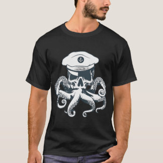 タコのキャプテン Tシャツ