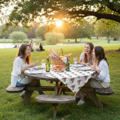 タコのクリスマスの喜び テーブルクロス