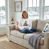 タコのクリスマスの喜カスタムび スウェットシャツ