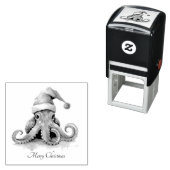 タコのクリスマスの喜カスタムび セルフインキングスタンプ (インサイチュ)