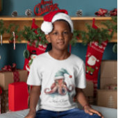 タコのクリスマスの喜カスタムび Tシャツ