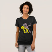 タコのサルサのダンサー Tシャツ (正面フル)