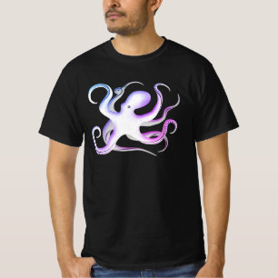 タコのシルエット Tシャツ