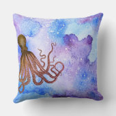 タコのスロークッション – 海中生活 クッション (裏面)