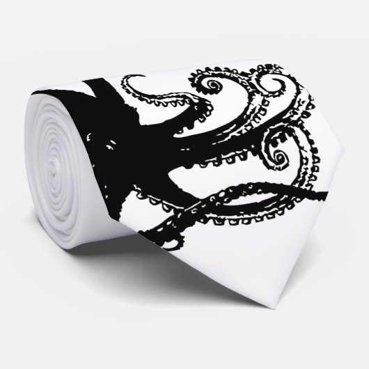 タコのタイ ネクタイ (ロール)